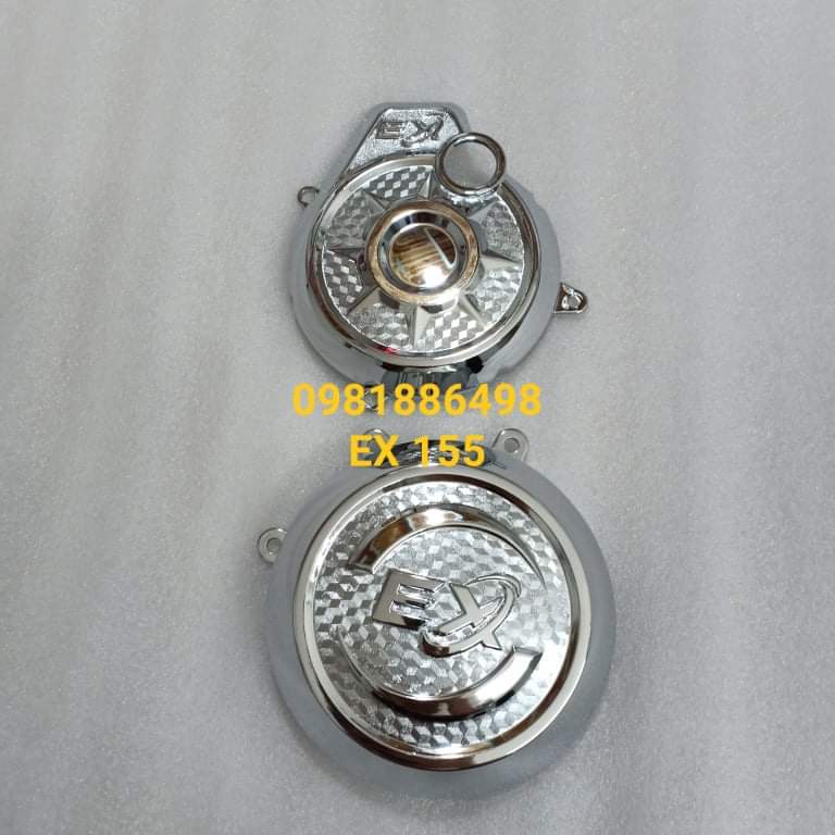 ỐP BẢO VỆ XE exciter 155 VVA MẠ CROM / CARBON