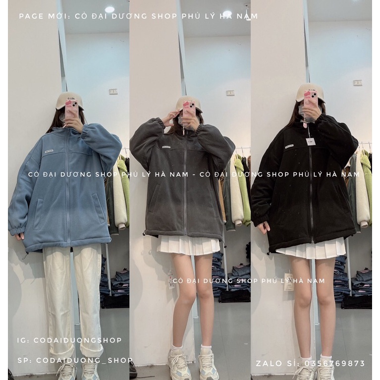 áo khoác nỉ trần bông REDSTUDIO | BigBuy360 - bigbuy360.vn