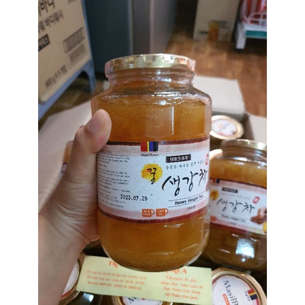 Mật Ong Gừng Hàn Quốc Hũ 1Kg