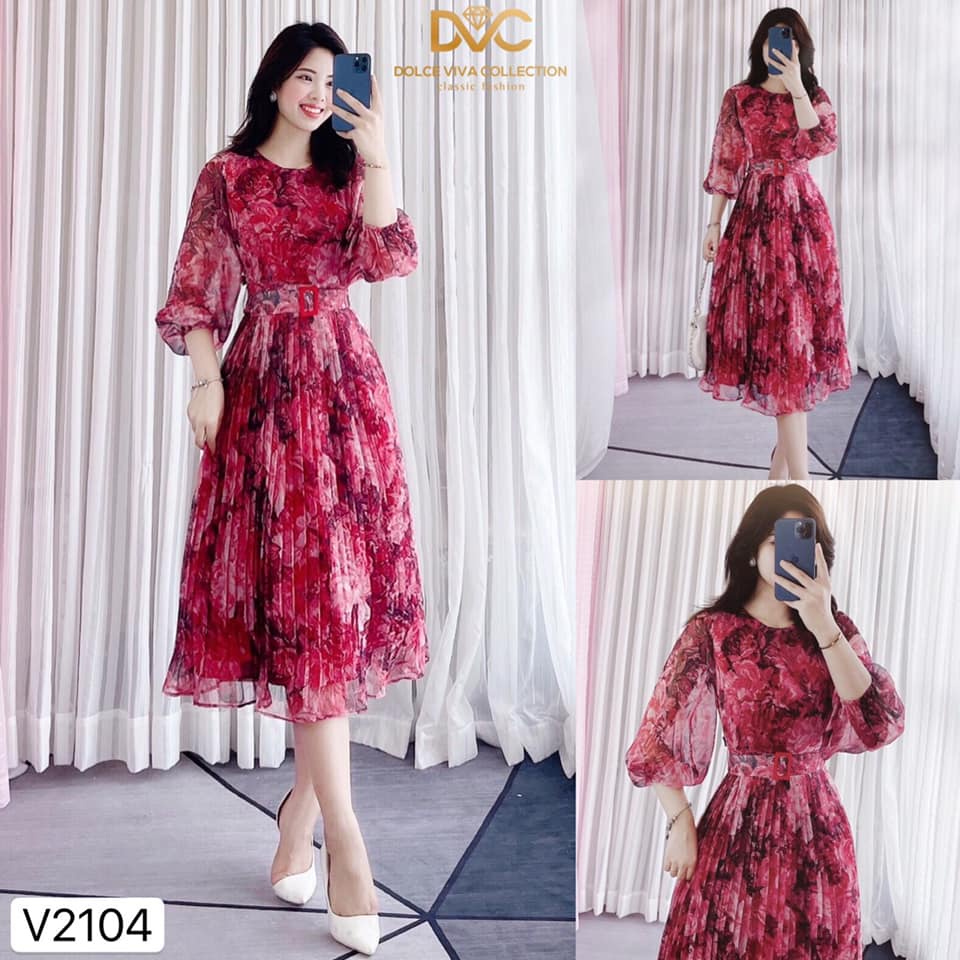 Đấm thiết kế hoa xòe chân dập ly V2104 ADELASHOP [kèm ảnh thật]