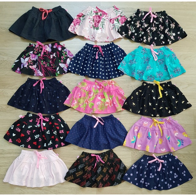 Chân váy thun bé gái nhiều màu (size nhí cho các bé nhỏ)