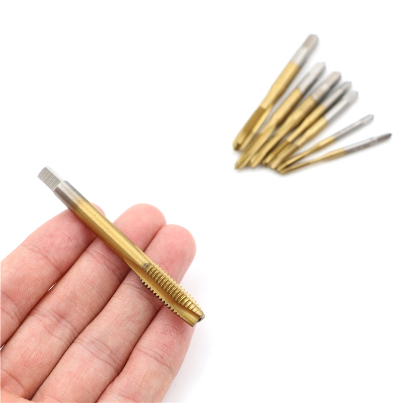 Mũi Khoan Xoắn Thẳng HSS M2 / M2.5 / M3 / M3.5 / M4 / M5 / M6 / M8