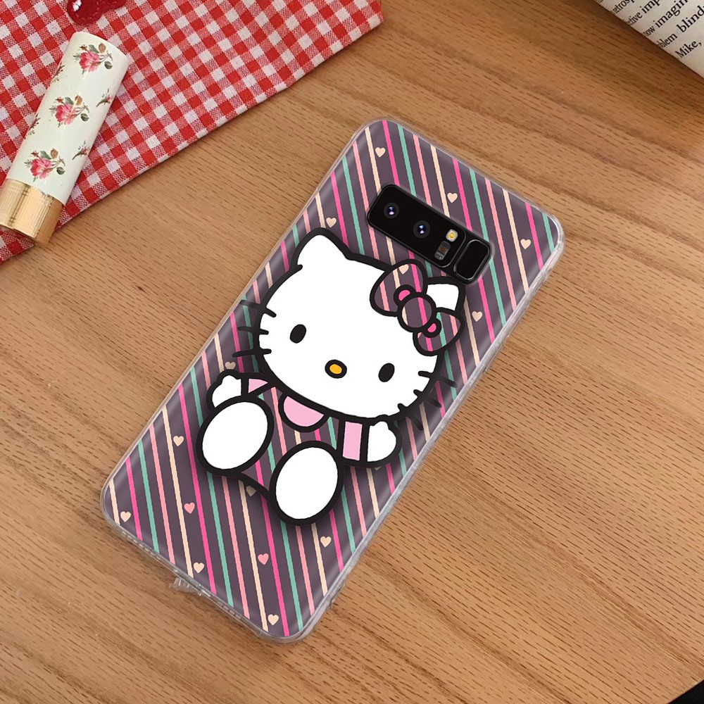 Ốp Điện Thoại Trong Suốt In Hình Hello Kitty Cho Motorola Moto G5 G5S G6 G4 Play Plus At52