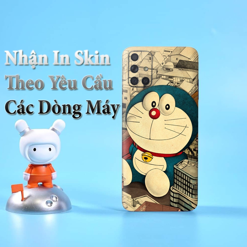 Miếng Dán Skin Điện Thoại In Hình Doremon 2 Cho Iphone 7/ 8/ X/ XS/ 11/ 11 Pro Max Và Các Dòng Máy Android