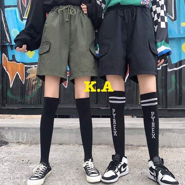 [Mã WASTUP5 giảm 10% tối đa 20K đơn 99K] Quần đùi kaki nắp túi KAY727 | BigBuy360 - bigbuy360.vn