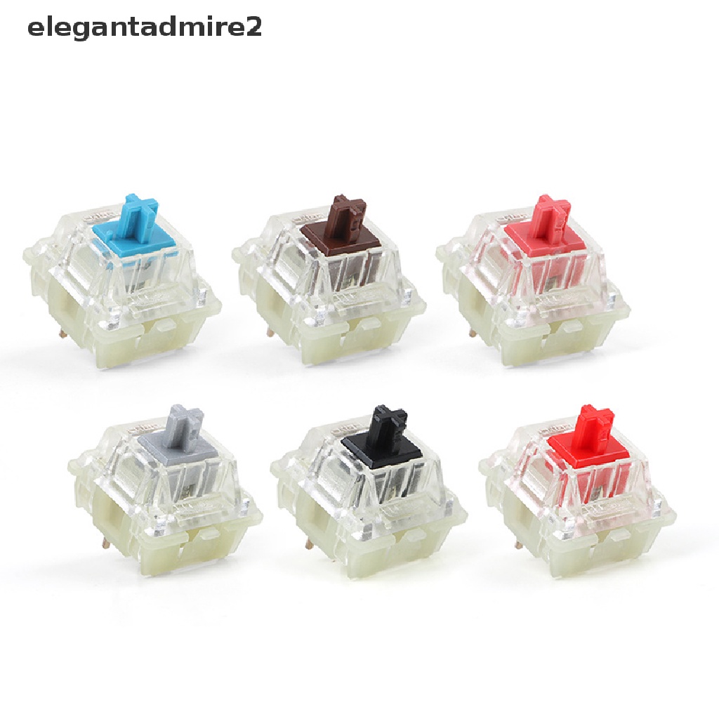 Công Tắc Bàn Phím Cơ Cherry MX Trục Im Lặng Màu Bạc