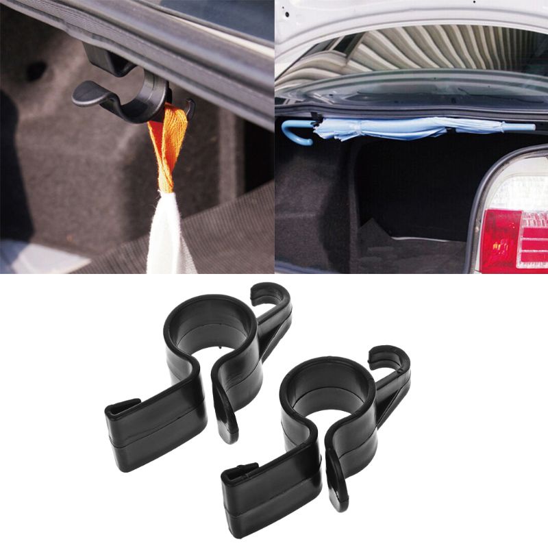 Set 2 Giá Đỡ Dù Gắn Phía Sau Xe Hơi Tiện Lợi