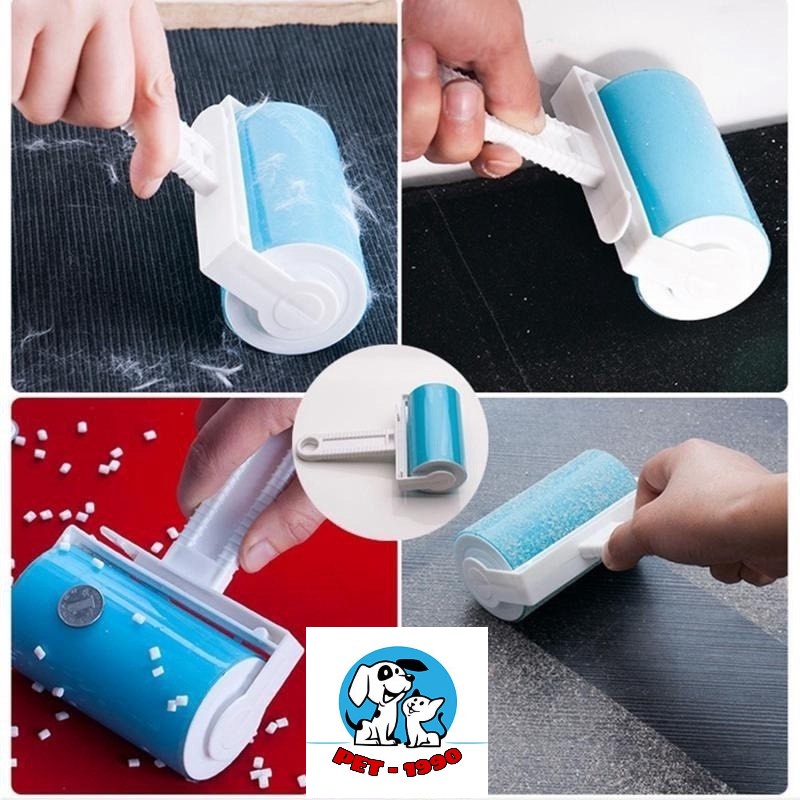 Cây Lăn Lông - Cây Lăn Bụi Bẩn Quần Áo, Sofa,... Silicon Dạng Gel Có Thể Tái Sử Dụng