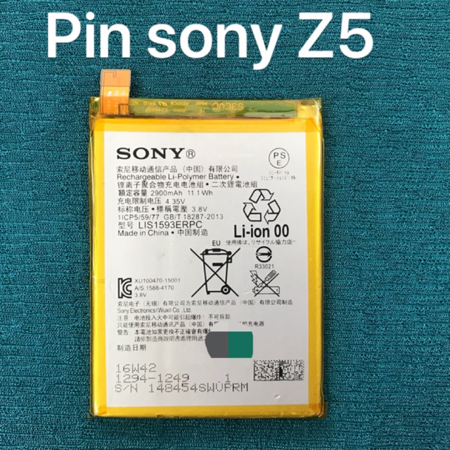 Pin sony Xpeira Z5 - Z5 dual