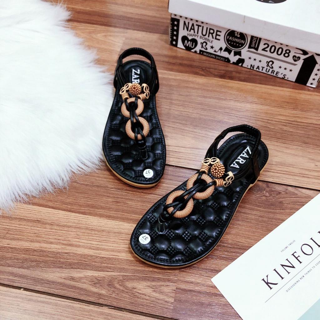 Giày sandal quai kẹp vòng khoá siêu xinh