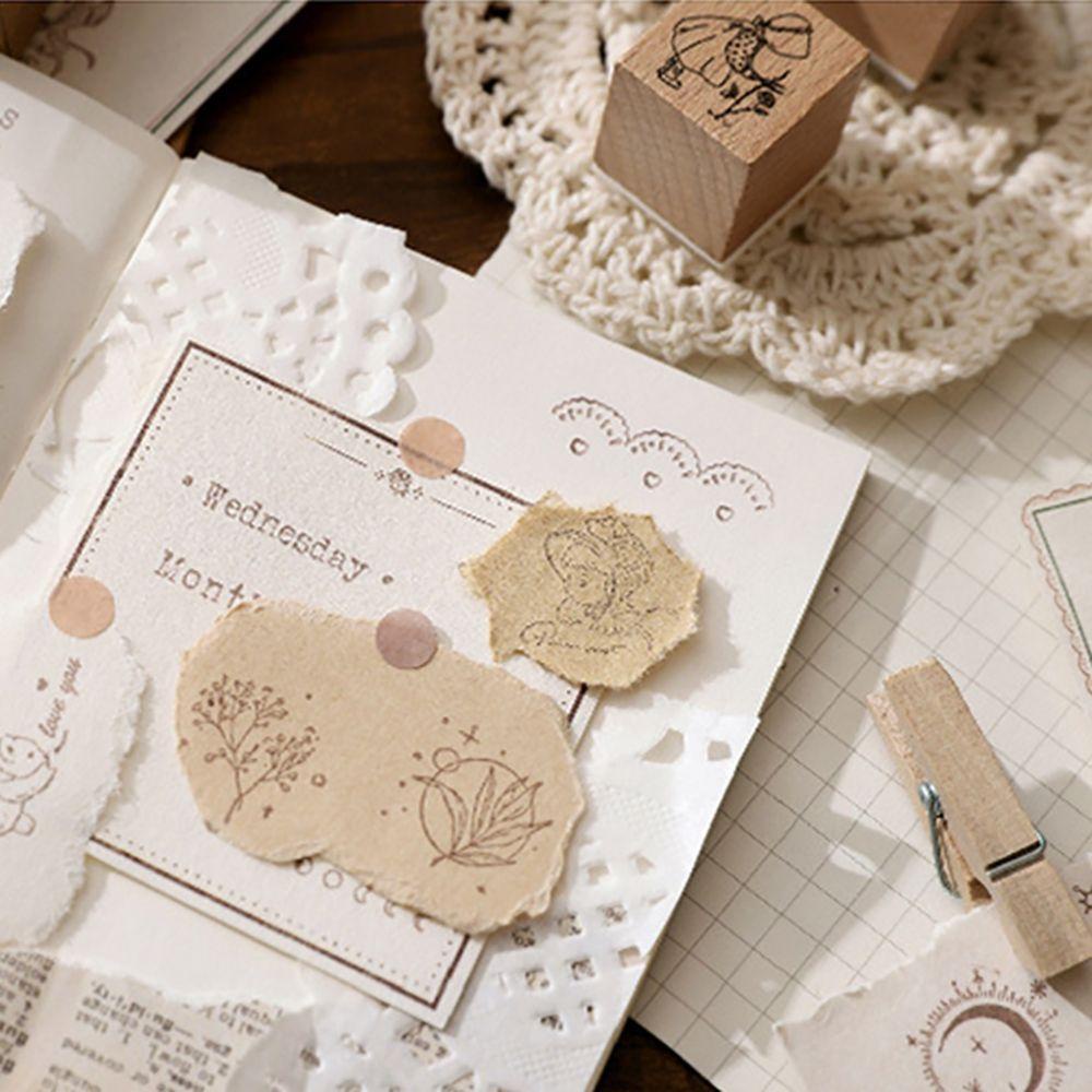 Con Dấu Trang Trí Mini Họa Tiết Hoa Phong Cách Trung Quốc Dễ Thương