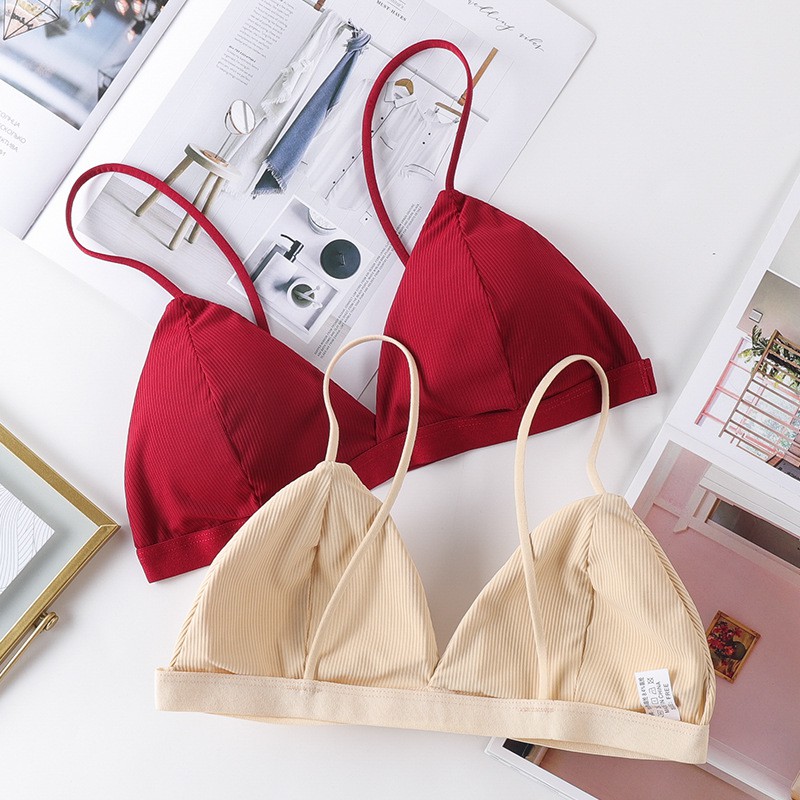 Áo bralette áo ngực nữ cup ngực tam giác 911 áo Bra đệm mỏng cup ngực nhỏ Sexy | BigBuy360 - bigbuy360.vn