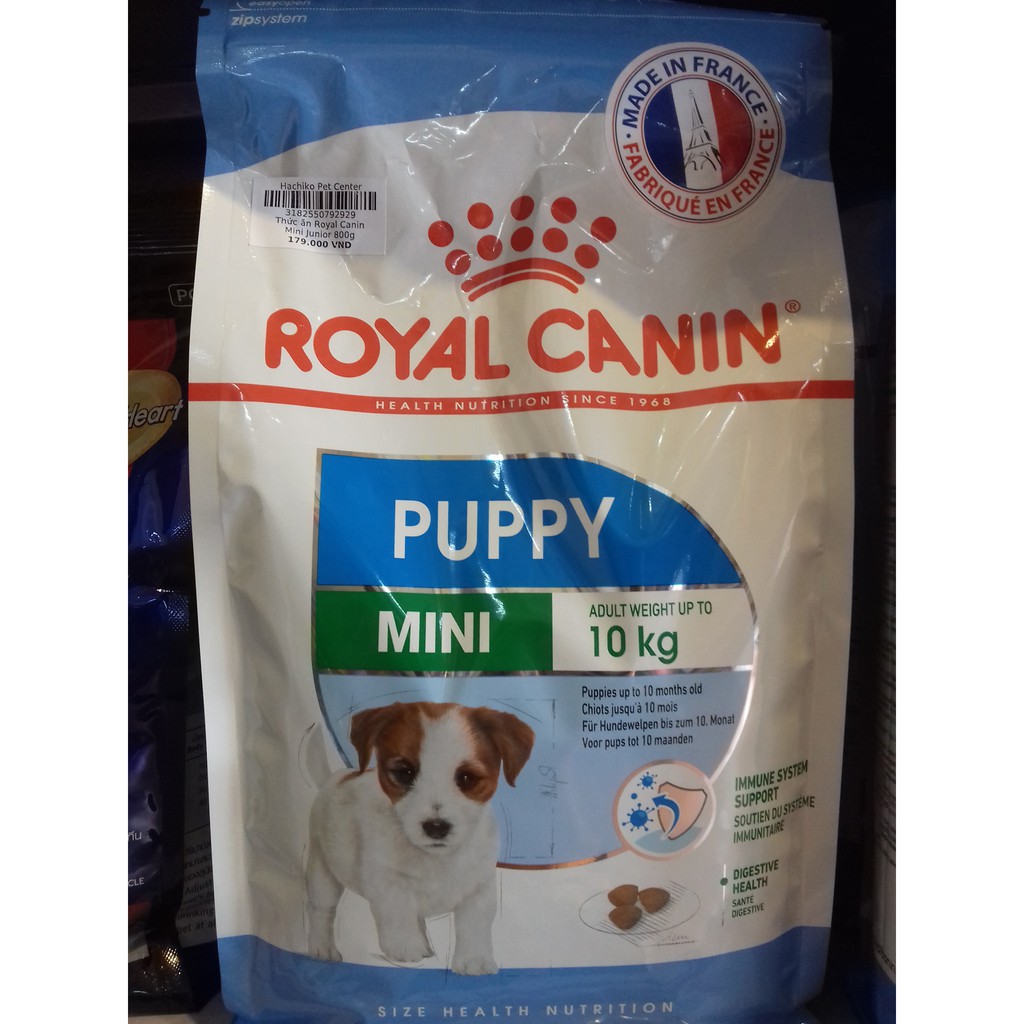 Thức ăn Royal Canin Mini Junior 800g