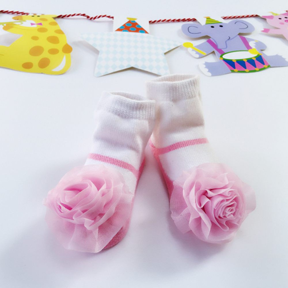 Vớ Cổ Thấp Sanlutoz Bằng Ren Đính Hoa Công Chúa Cho Bé Gái