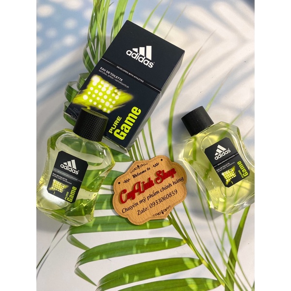 Nước Hoa thể thao, nam tính Adidas Pure Game 100ml