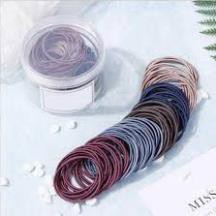 [Sẵn Hàng Giao Ngay] hộp 100c  chun buộc tóc siêu dai