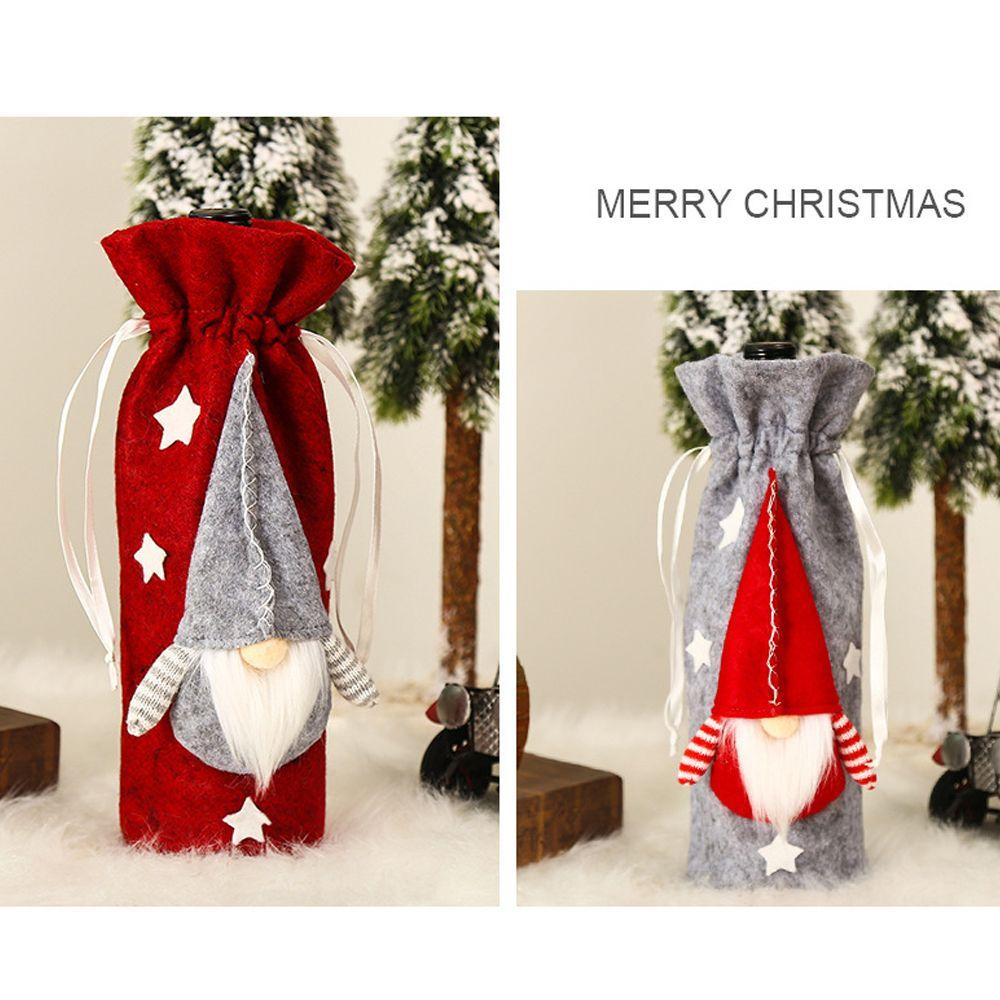 Túi Bọc Chai Bia Hình Ông Già Noel
