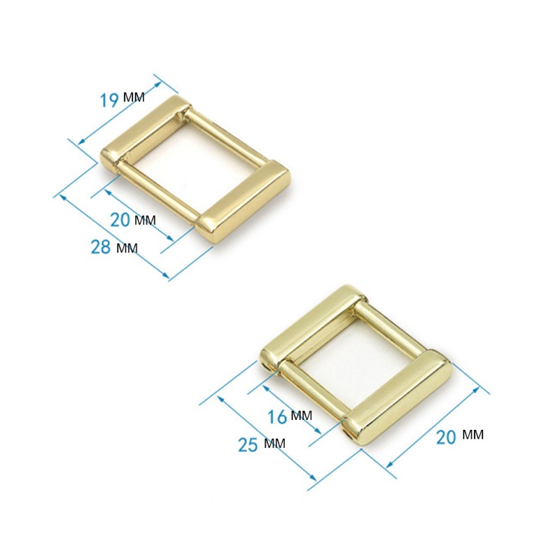 Set 10 Khóa Kim Loại Điều Chỉnh Dây Xích Túi Xách DIY