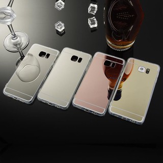 For [ Samsung S6 / G920 ] Mirror Soft TPU Silicone Back Phone Case