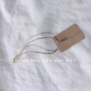 Dây tag treo nhãn kèm nhãn chữ Price/ Fashion/ She