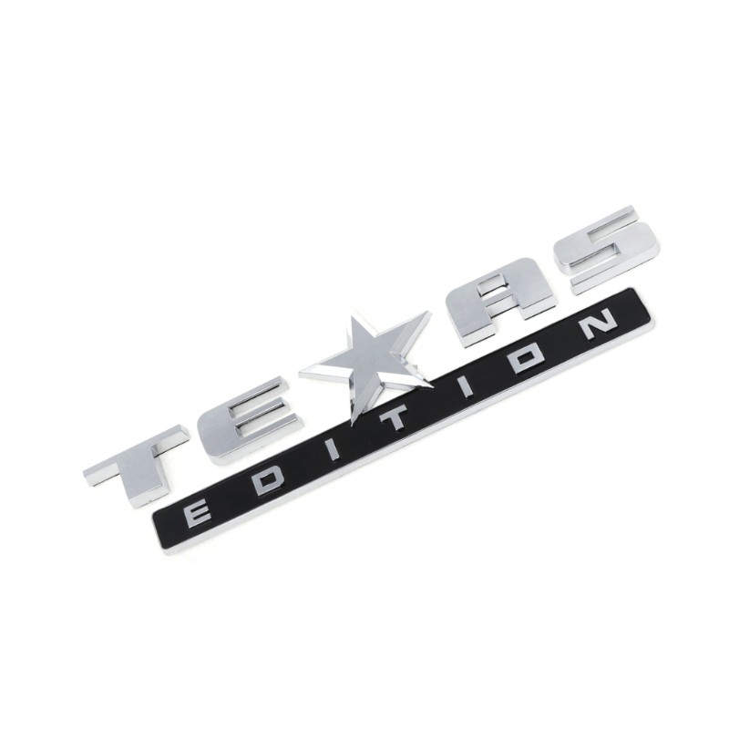 EDB* TEXAS EDITION Emblem 3D Universal Decal For Chevy Silverado GMC Sierra Truck