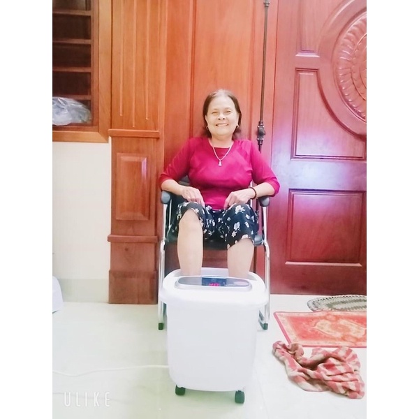 Máy ngâm chân nước nóng nhập khẩu Mỹ Serenelife SP12,con lăn tự động.Bảo hành 2 Năm