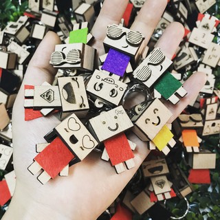 Móc khóa Danbo sắc thái