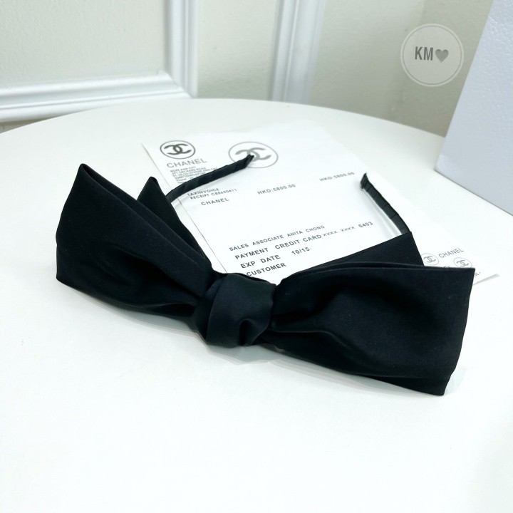 Bờm Nơ Lụa Đen 2 Tầng Thời Trang - Xược Nơ Dày Dặn, Chất Liệu Lụa Đen Cao Cấp, Phom Nơ Chuẩn Đẹp, Lên Hình Siêu Xinh