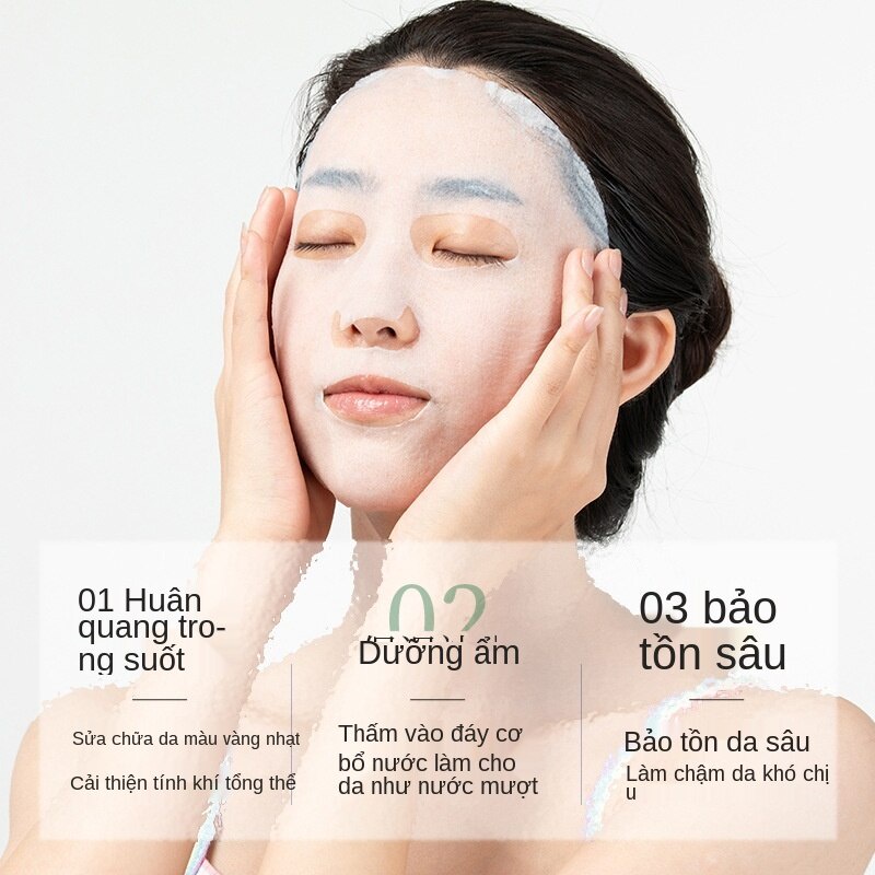 [Hàng mới về] Mặt nạ Bioaoua chiết xuất tảo biển Glycoside dưỡng ẩm thoáng khí | BigBuy360 - bigbuy360.vn