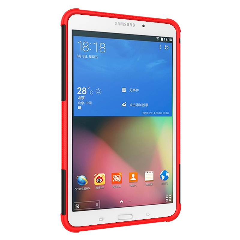 Ốp lưng chất liệu PC+TPU chống sốc cho Samsung Galaxy Tab 4 T230 T231 T235 "