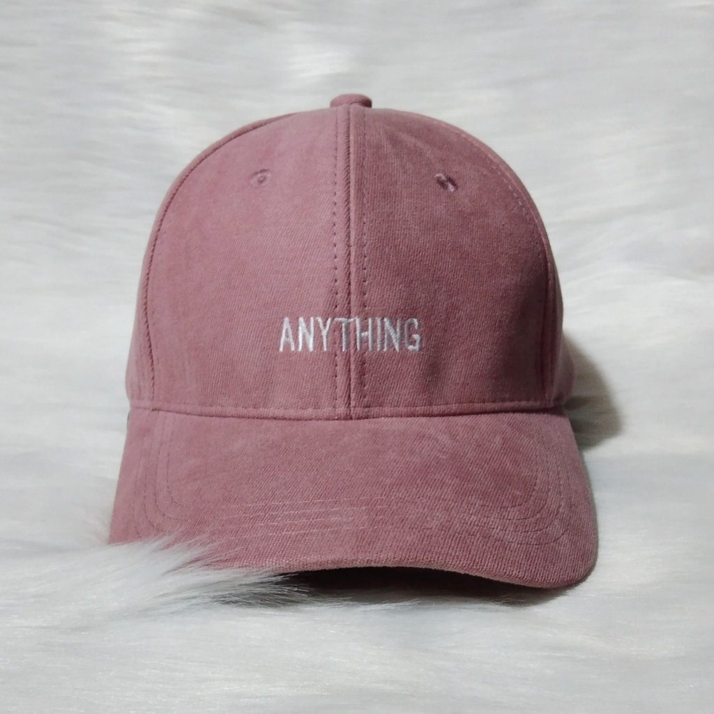 Mũ lưỡi trai, nón kết cao cấp nam nữ đẹp thêu chữ ANY THING phong cách Ulzzang unisex mã số K24