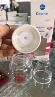 Bình sữa sơ sinh Dolphin dung tích 60ml