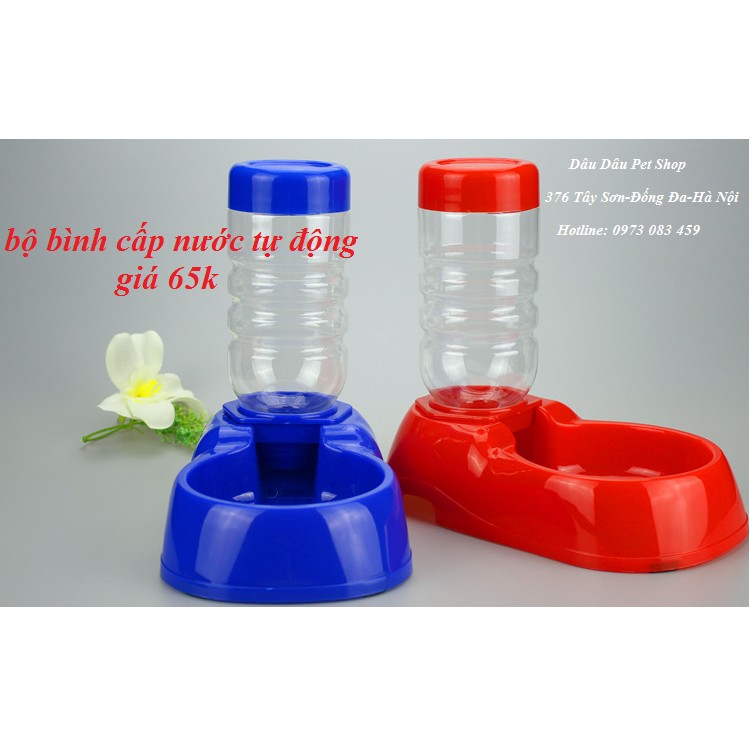 [ Bán sỉ ] BỘ BÌNH CẤP NƯỚC TỰ ĐỘNG CHO CHÓ MÈO