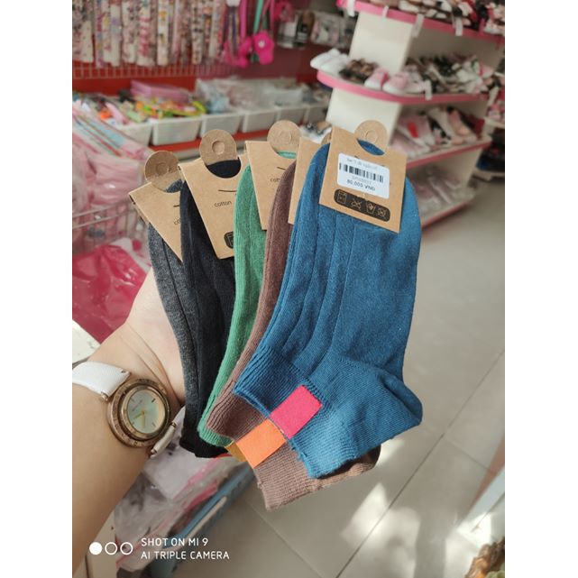 Set 5 đôi tất ngắn cổ