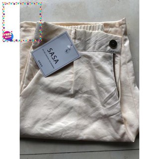 Quần Culottes chất vải Đũi