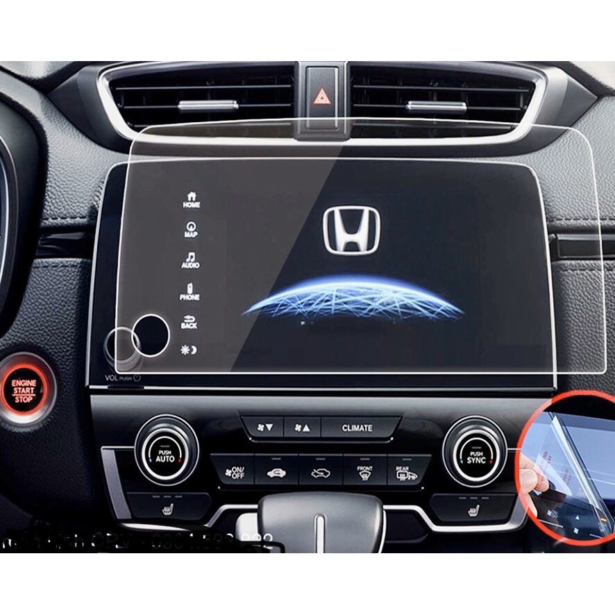 HONDA CRV G/L 2018-2020 - Phim PPF dán màn giải trí AUTO 6 <Made in Việt Nam> chống xước, che mờ các vết xước cũ....