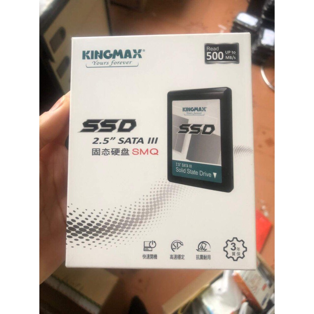 SSD Kingmax 120Gb🔥BẢO HÀNH 36 THÁNG🔥 Tương thích nhiều thiết bị - Nhỏ gọn, chống va đập - Lưu trữ thoải mái, an toàn