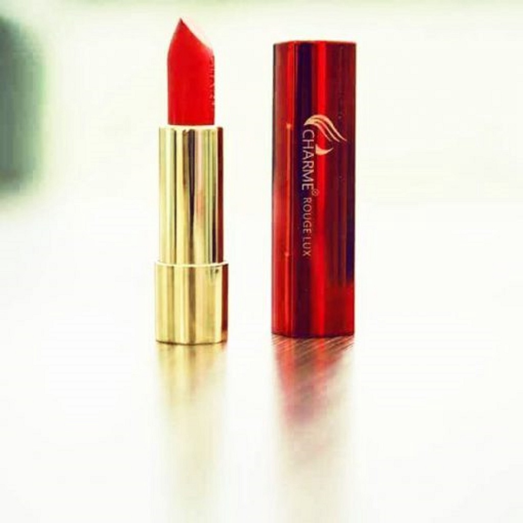 Son lì chamer rouge lux - màu đỏ cam