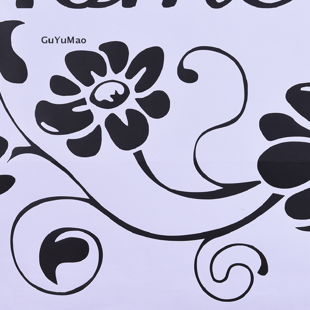 [cxGUYU] Flower Removable Art Vinyl Quote Wall Sticker Decal Mural Home Room Decor SweetHot Sale  PRTA