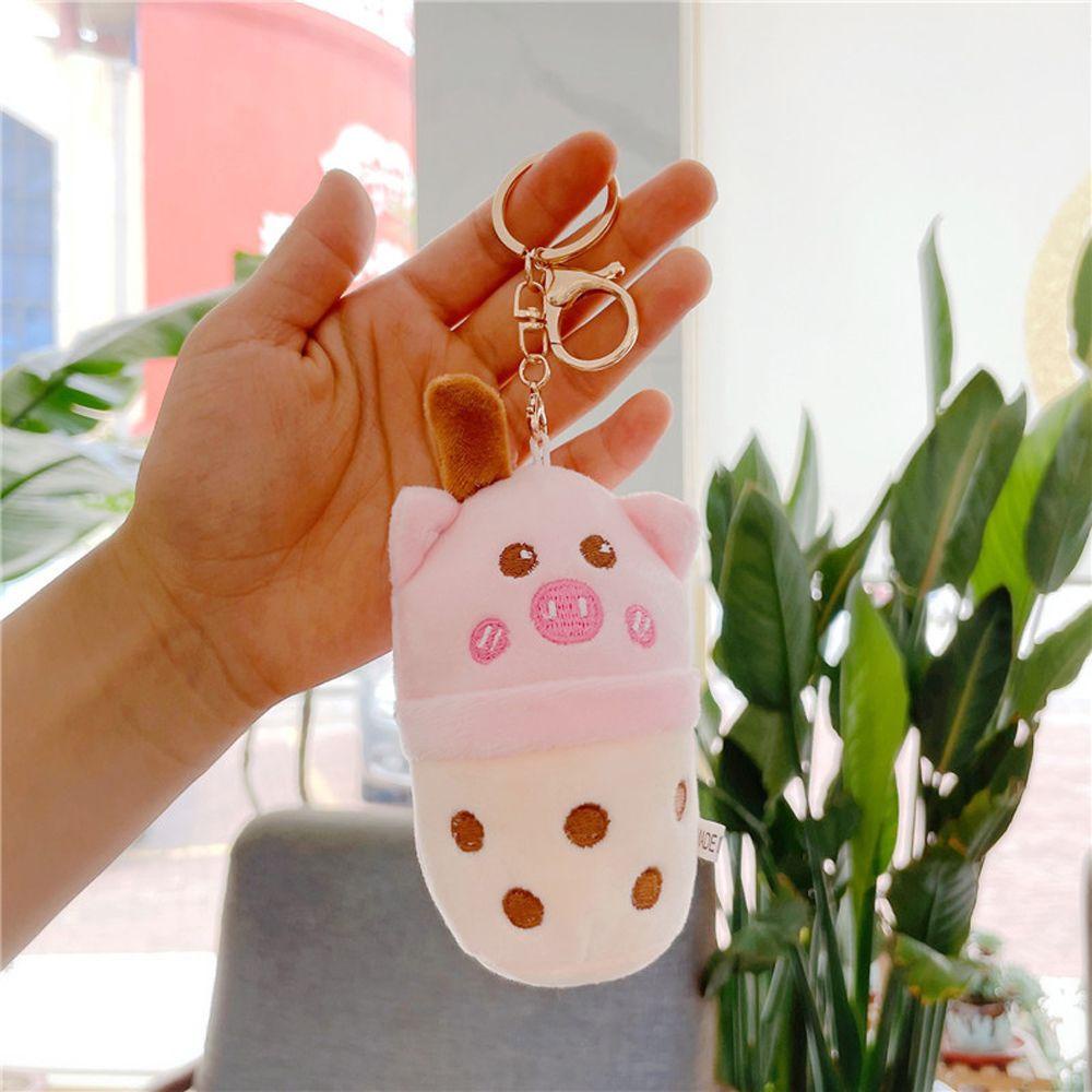 Móc Khóa Hình Thú Nhồi Bông Dễ Thương