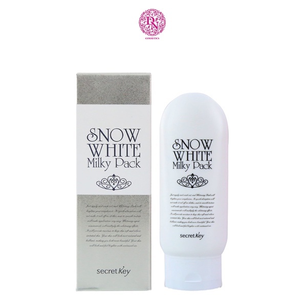 Kem tắm trắng da Secret Key Snow White Milky Pack 200g