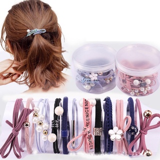 Set 12 dây cột tóc nhiều mẫu Hàn Quốc hot trend