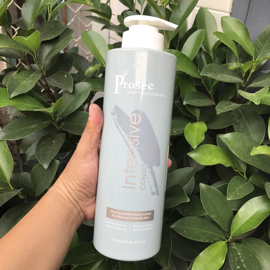 Dầu xả pH siêu phục hồi tóc hư tổn, khô xơ Prosee Intensive Conditioner 1000ml