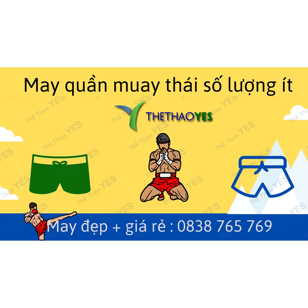 May quần muay thái số lượng ít