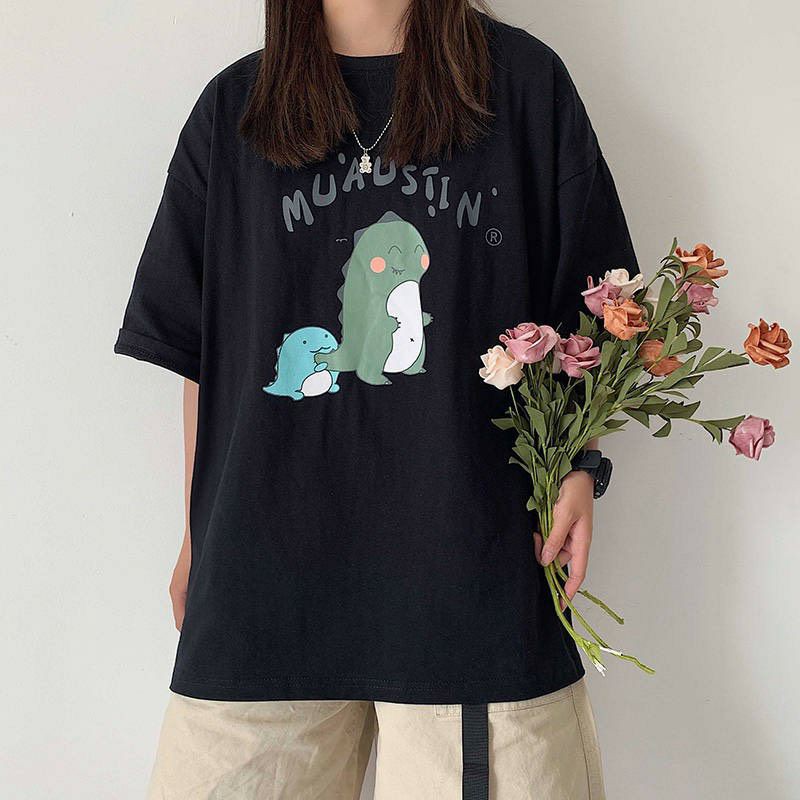 Áo thun tay lỡ Unisex MUAUSTIN khủng lông