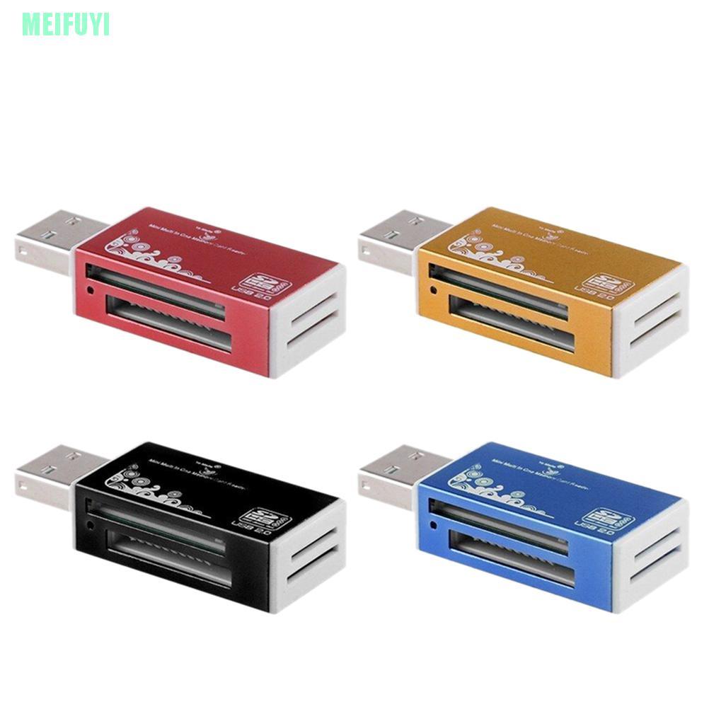 Đầu Đọc Thẻ Nhớ Micro Sd Sdhc Tf M2 Mmc Ms Pro Duo All Trong 1 Usb 2.0 | BigBuy360 - bigbuy360.vn