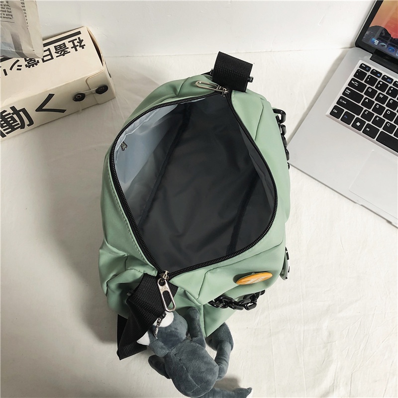 Túi Đeo Chéo Vai Bằng Vải Canvas Sức Chứa Lớn Có Dây Đeo Vai Dành Cho Cặp Đôi