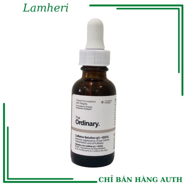 Serum Dưỡng Mắt Caffeine Solution 5% + EGCG - The Ordinary