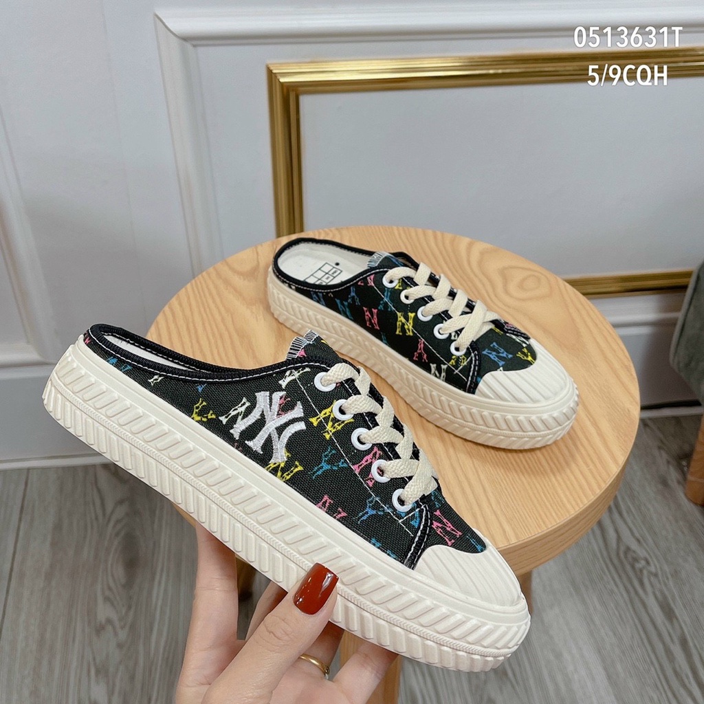 Giày sục thể thao nữ ❤️FREESHIP❤️ Giày bata sneakers lười xỏ chân học sinh NY màu hot trend phong cách Hàn Quốc