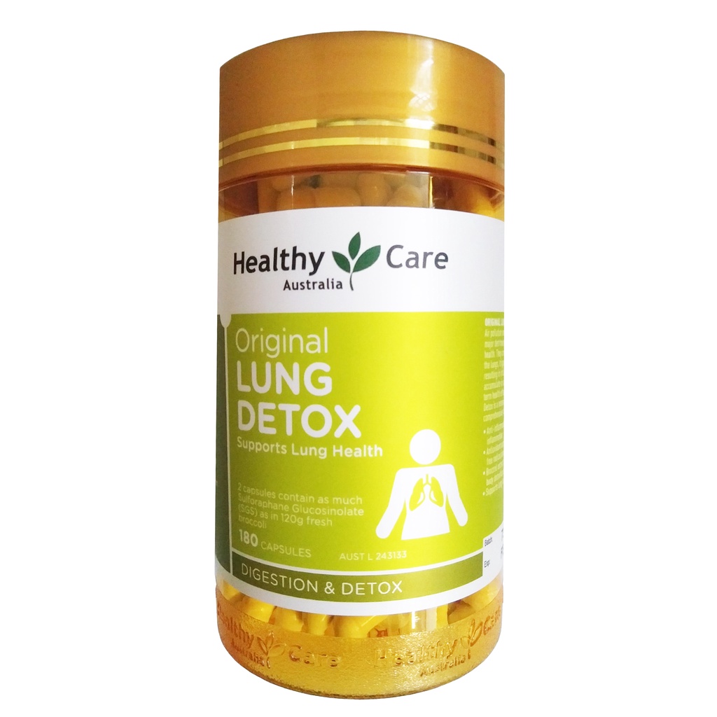 (Date mới nhất) Thải độc phổi Lung Detox Healthy Care của Úc